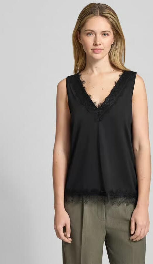 FREE QUENT Top met bandjes met kant model 'Bicco' - Foto 3