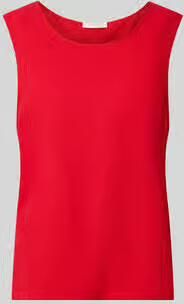 FREE QUENT Top van linnenmix met ronde hals model 'Lava'