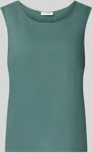 FREE QUENT Top van linnenmix met ronde hals model 'Lava'