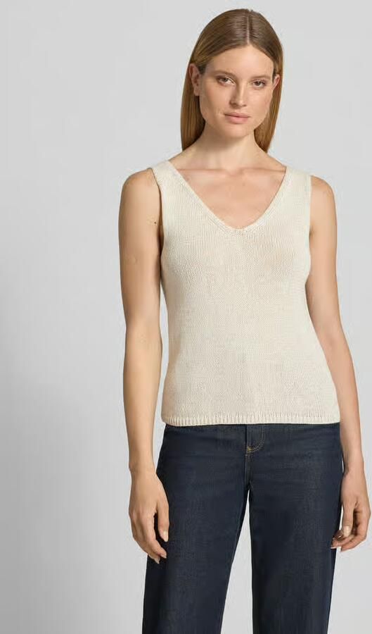 FREE QUENT Gebreide top met V-hals model 'Grscaliva' - Foto 2