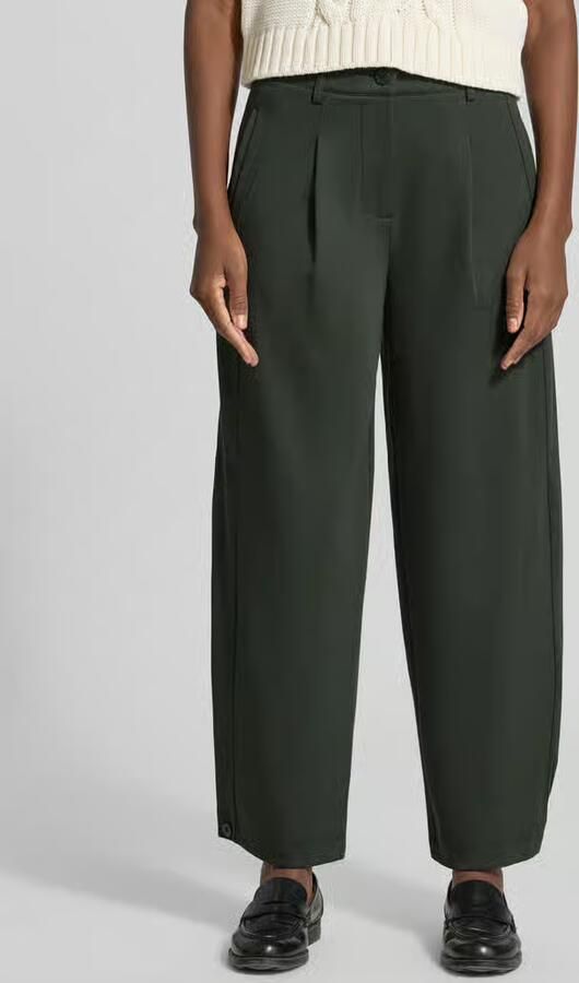 FREE QUENT wide fit broek met viscose model 'Nanni' - Foto 3