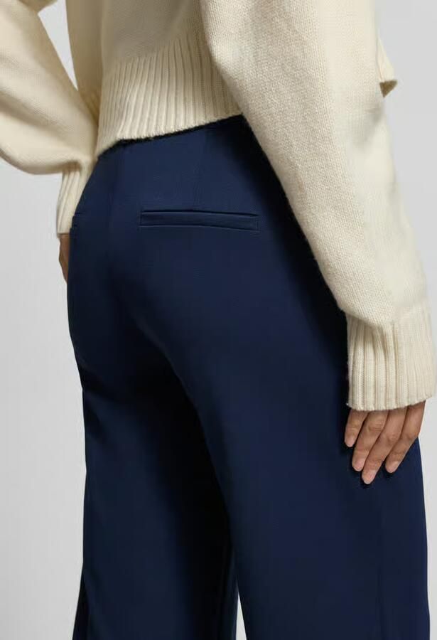 FREE QUENT Wide fit stoffen broek met viscose model 'Nanni' - Foto 2