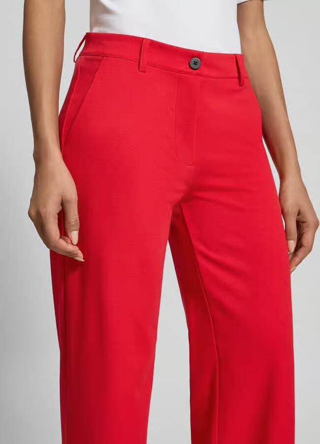FREE QUENT Wide fit stoffen broek met viscose model 'Nanni' - Foto 2