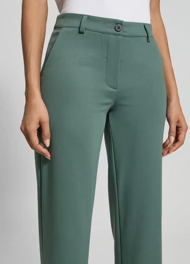 FREE QUENT Wide fit stoffen broek met viscose model 'Nanni' - Foto 2
