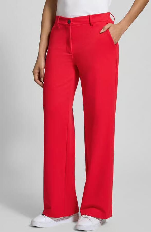 FREE QUENT Wide fit stoffen broek met viscose Model 'Nanni' - Foto 2