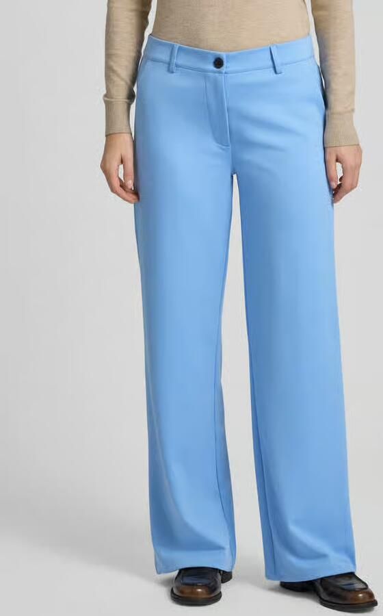 FREE QUENT Wide fit stoffen broek met viscose Model 'Nanni' - Foto 3