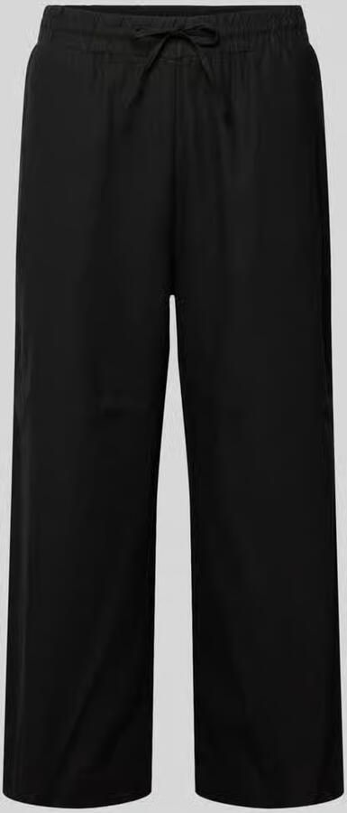 FREE QUENT Wide leg linnen culotte met tunnelkoord model 'Lava' - Foto 2