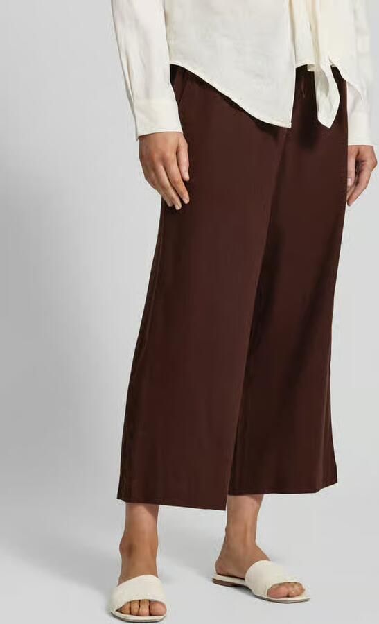 FREE QUENT wide leg broek met elastische band model 'Lava' - Foto 2