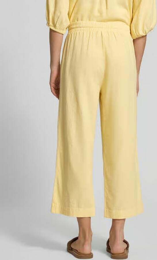 FREE QUENT wide leg broek met elastische band model 'Lava' - Foto 3