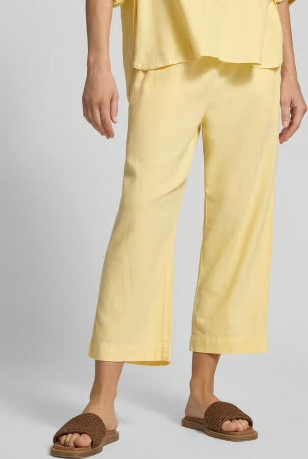 FREE QUENT wide leg broek met elastische band model 'Lava' - Foto 2