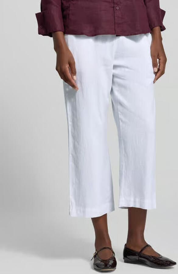 FREE QUENT wide leg broek met elastische band model 'Lava' - Foto 3