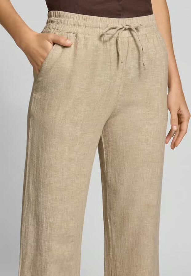 FREEQUENT Linnen broek FQLAVA-PANT Zomerbroek van linnenmix en met tunnelkoord - Foto 2