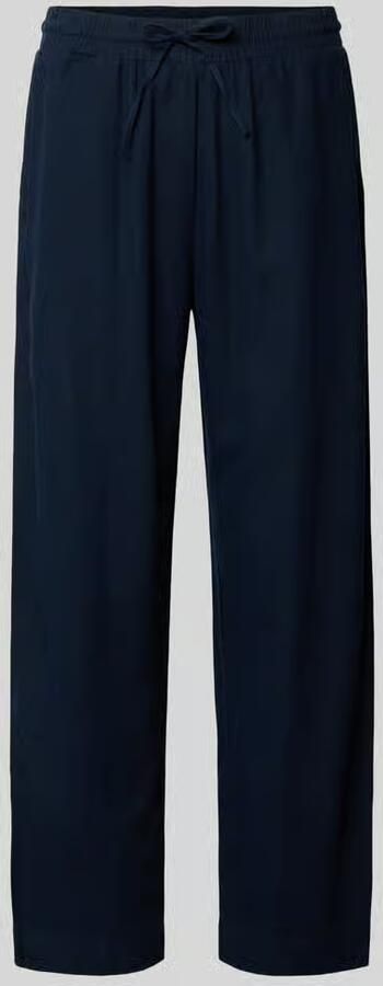 FREE QUENT wide leg broek van linnenmix met elastische band model 'Lava' - Foto 2