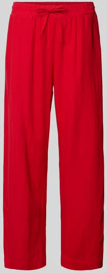 FREE QUENT wide leg broek van linnenmix met elastische band model 'Lava' - Foto 2
