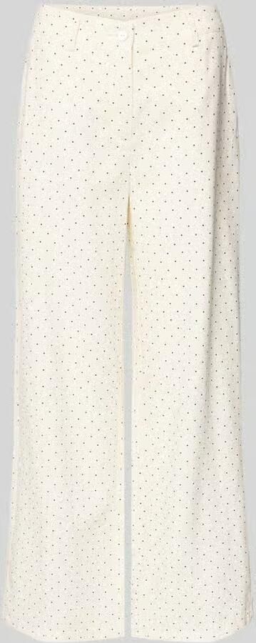 FREE QUENT wide leg broek van viscosemix met steekzakken - Foto 2