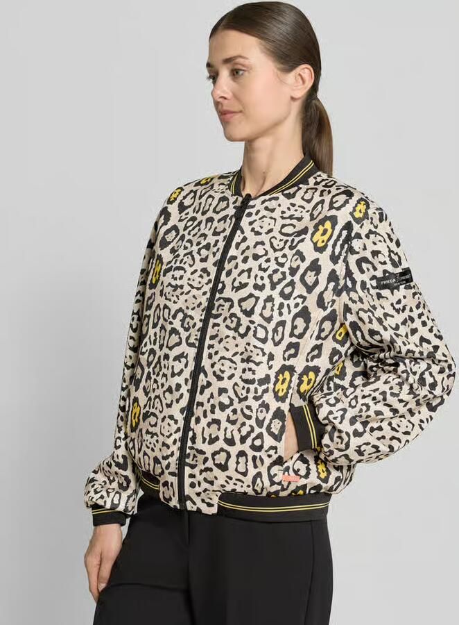 Frieda & Freddies Blouson met steekzakken model 'SUZY BLUE'