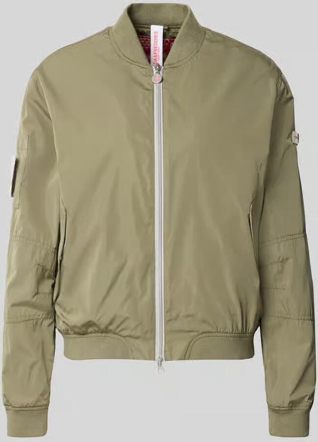 Frieda & Freddies Bomberjack met labelpatches model 'BROOKLYN NEO' - Foto 2