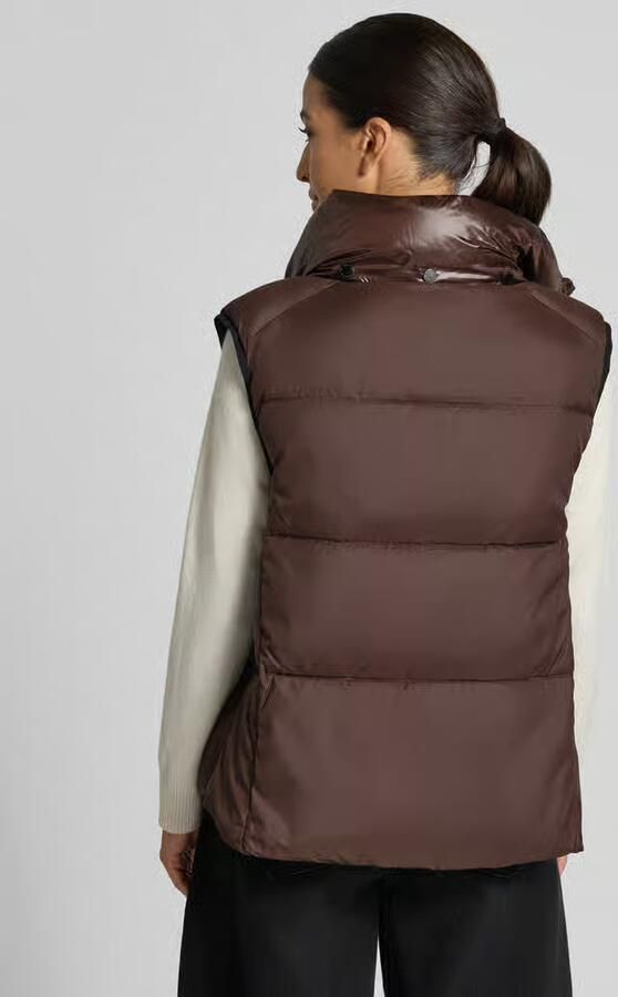 Frieda & Freddies Gewatteerd bodywarmer met opstaande kraag model 'NEW CISME' - Foto 2