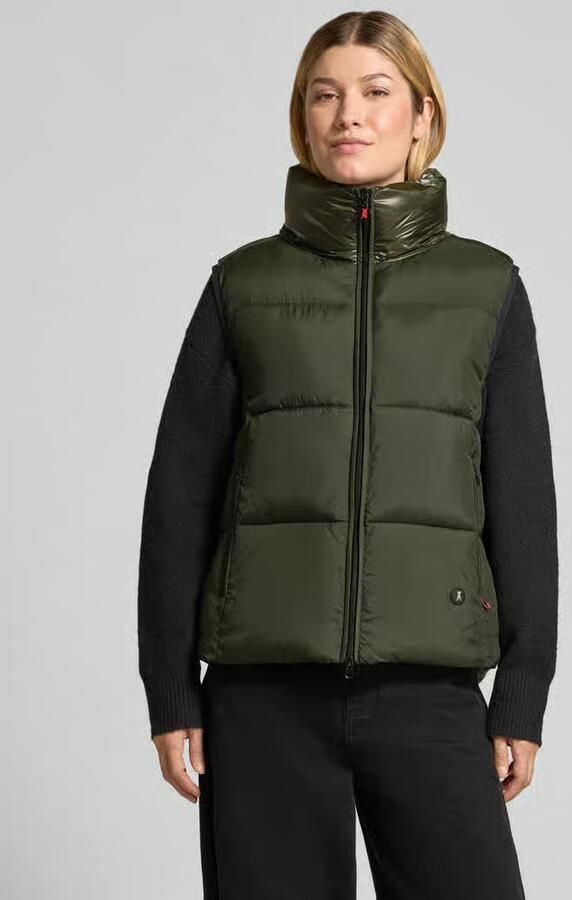 Frieda & Freddies Gewatteerd bodywarmer met opstaande kraag model 'NEW CISME' - Foto 2