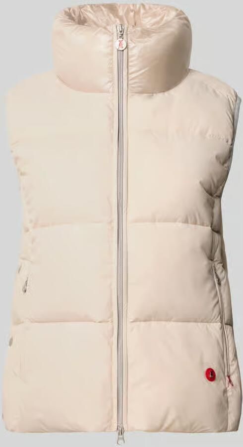 Frieda & Freddies Gewatteerd bodywarmer met opstaande kraag model 'NEW CISME'