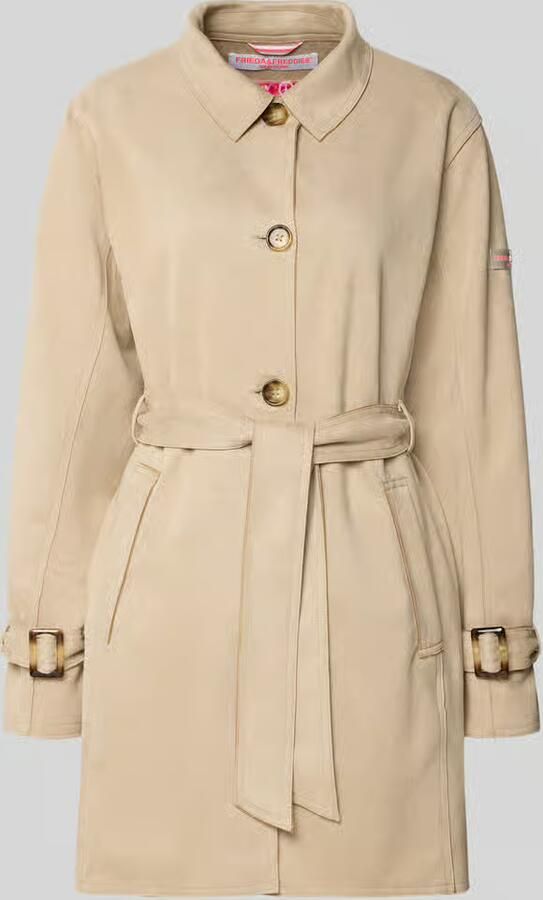 Frieda & Freddies Trenchcoat met ceintuur model 'CORDELIA' - Foto 2