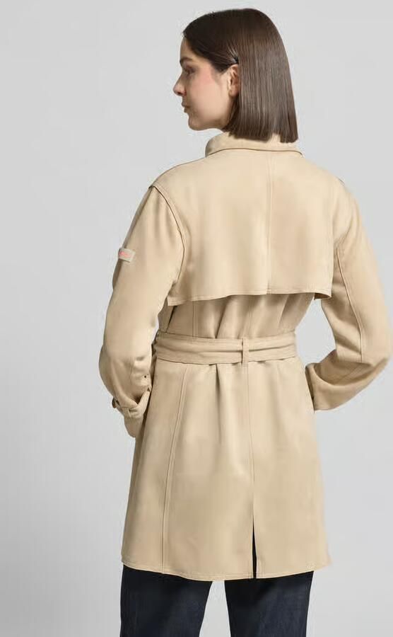 Frieda & Freddies Trenchcoat met ceintuur model 'CORDELIA' - Foto 3