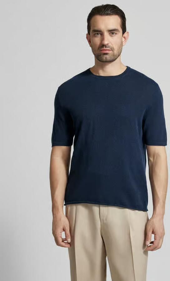 FTC-Cashmere Gebreid shirt met Kasjmier-Antil en Knoopsluiting - Foto 2