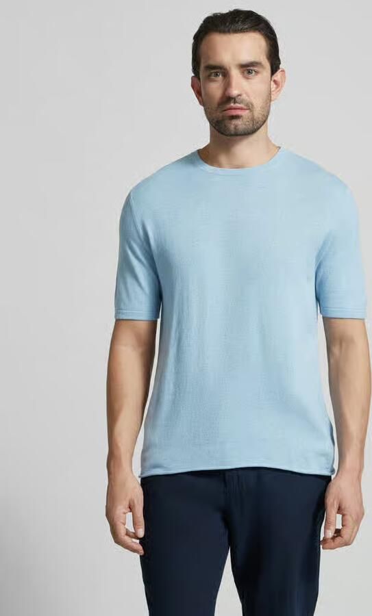 FTC-Cashmere Gebreid shirt met Kasjmier-Antil en Knoopsluiting - Foto 4