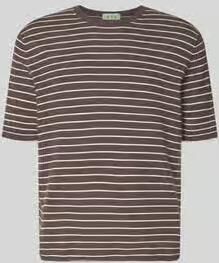 FTC-Cashmere T-shirt in tricotlook met kasjmier‑aandeel
