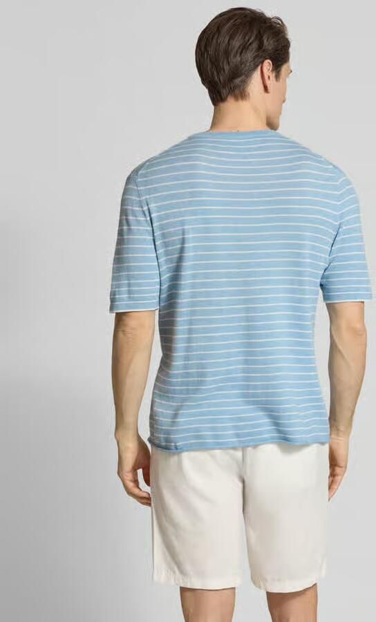 FTC-Cashmere T-shirt in tricotlook met kasjmier‑aandeel - Foto 3