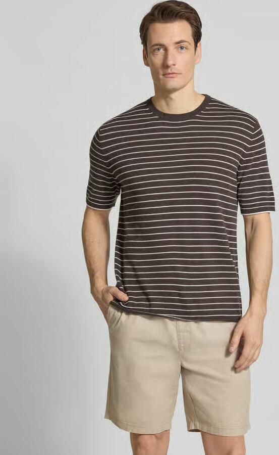 FTC-Cashmere T-shirt in tricotlook met kasjmier‑aandeel - Foto 3