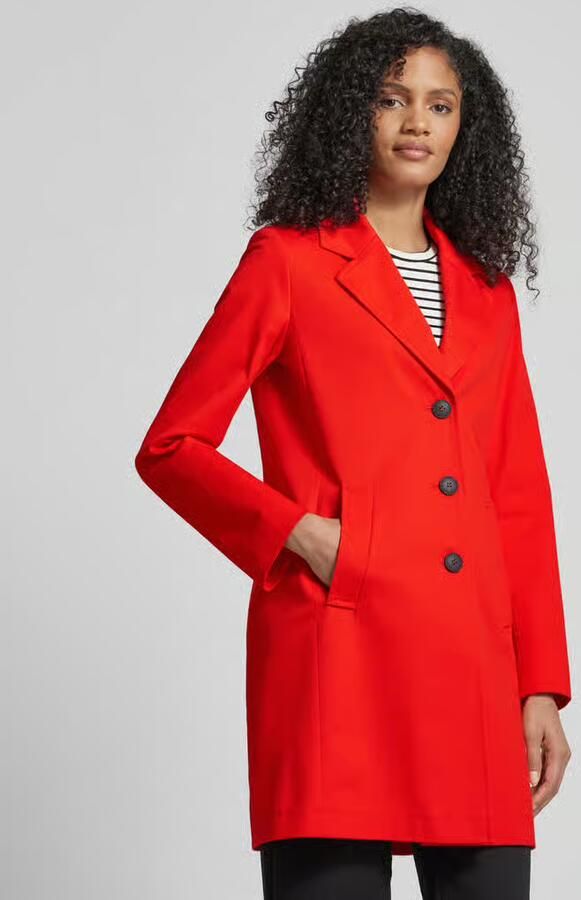 Fuchs Schmitt Single-Breasted Coats Red Dames - Foto 2