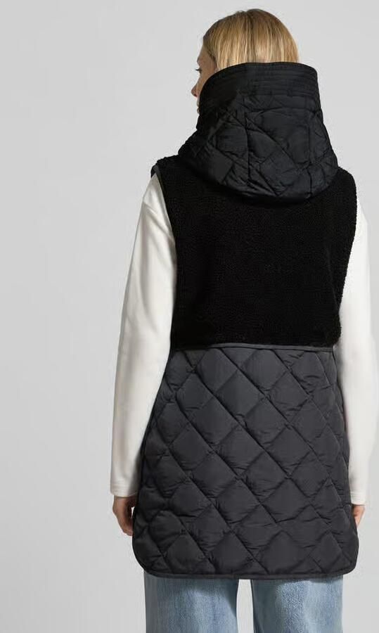 FUCHS SCHMITT Fleecebodywarmer met stiksels en steekzakken