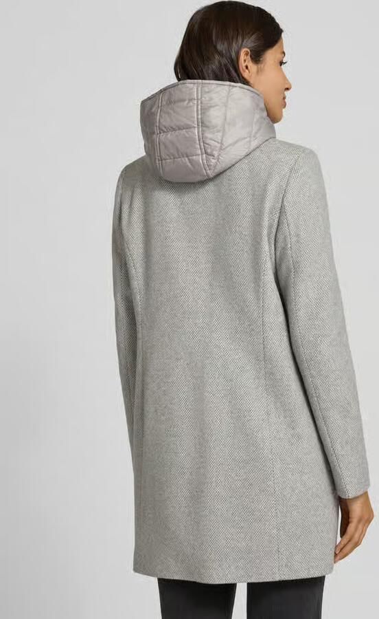 FUCHS SCHMITT Lange jas met capuchon