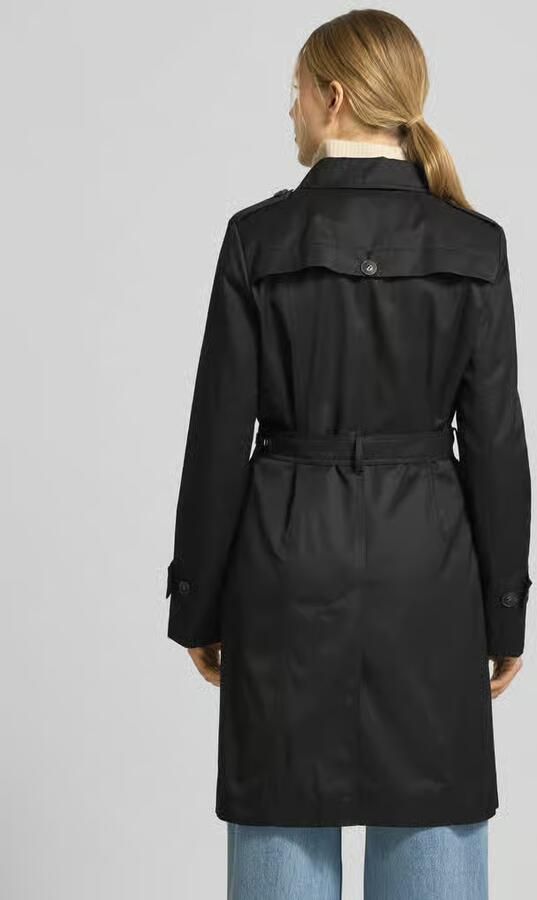 FUCHS SCHMITT regular fit lange jas met platte kraag
