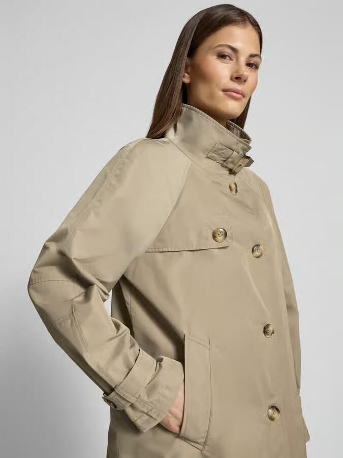 FUCHS SCHMITT Trenchcoat met opstaande kraag en mouwriem