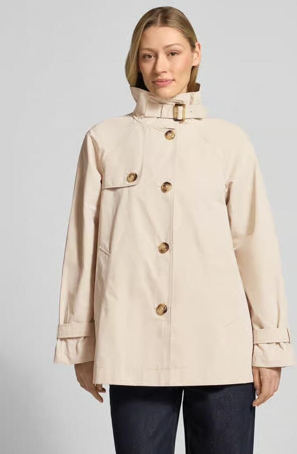 FUCHS SCHMITT Trenchcoat met opstaande kraag en mouwriem - Foto 2