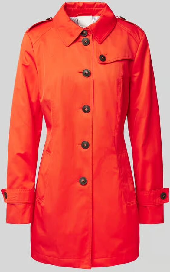 Fuchs Schmitt Trenchcoat met strookzakken - Foto 2