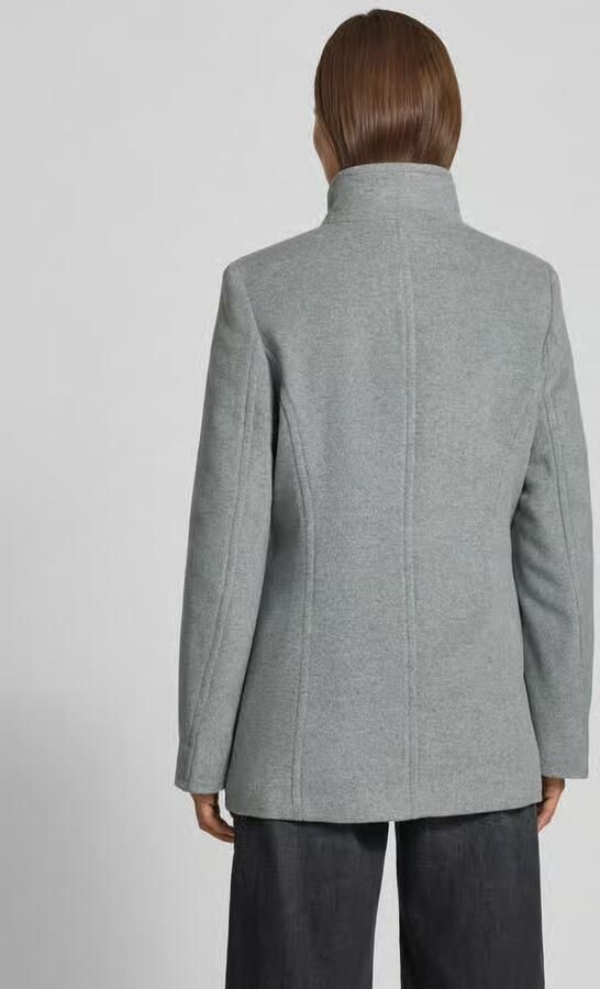 FUCHS SCHMITT Wollen mantel met opstaande kraag