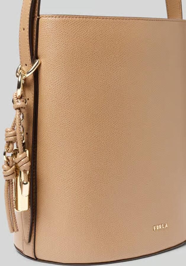 FURLA Bucketbag met logo-applicatie model 'Roxie'