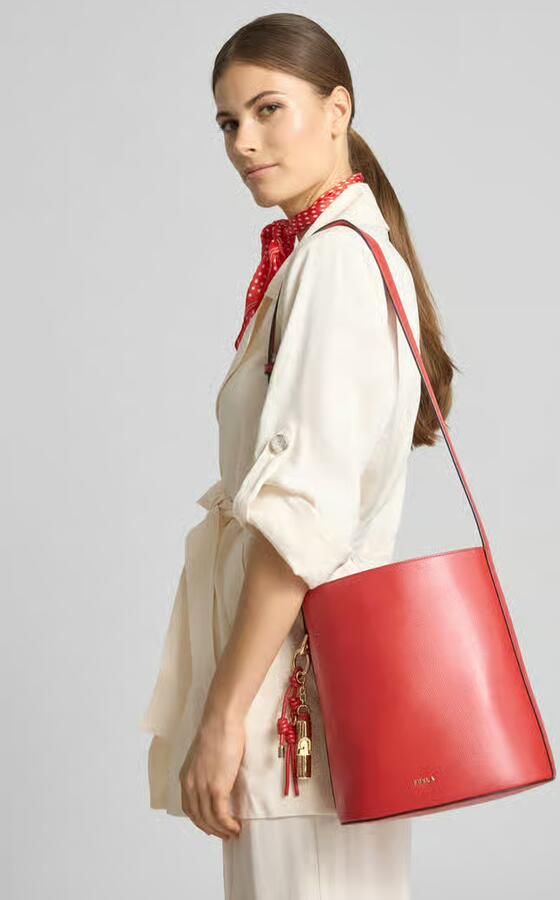 FURLA Bucketbag met logo-applicatie model 'Roxie' - Foto 2