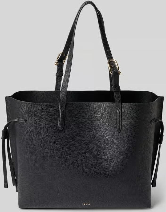 FURLA Handtas in echt leer met logodetail model 'Ava' - Foto 2