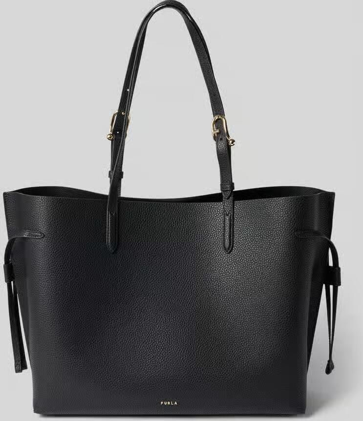 FURLA Handtas in echt leer met logodetail model 'Ava' - Foto 2