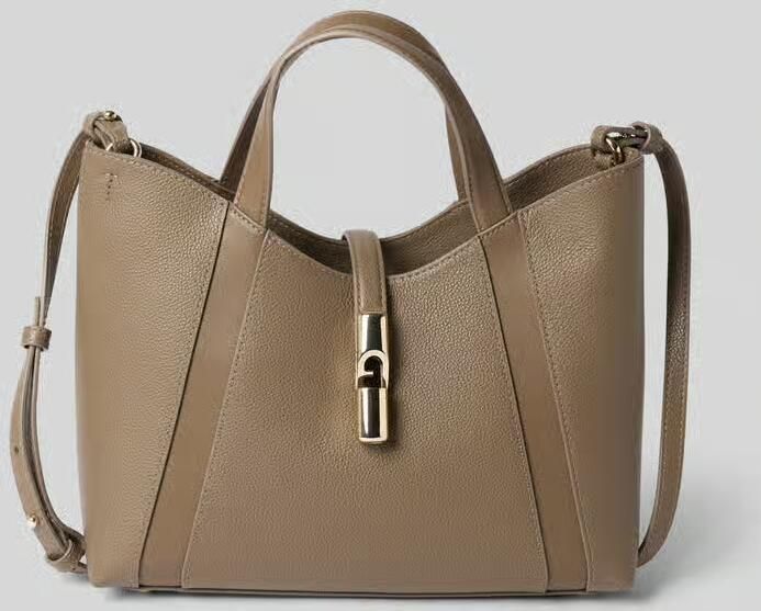 FURLA Handtas in echt leer met logodetail model 'Goccia' - Foto 2