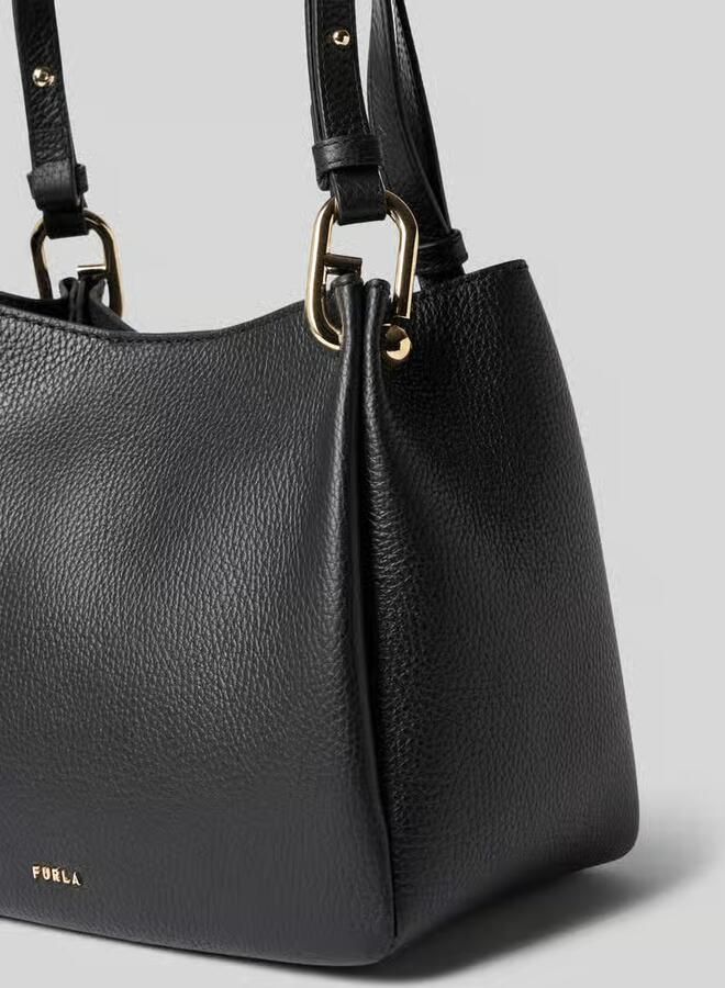 FURLA Handtas in echt leer met logodetail model 'Nuvola'