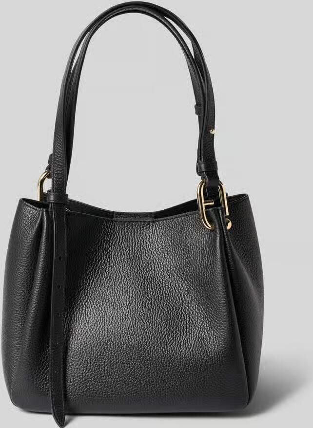 FURLA Handtas in echt leer met logodetail model 'Nuvola' - Foto 3