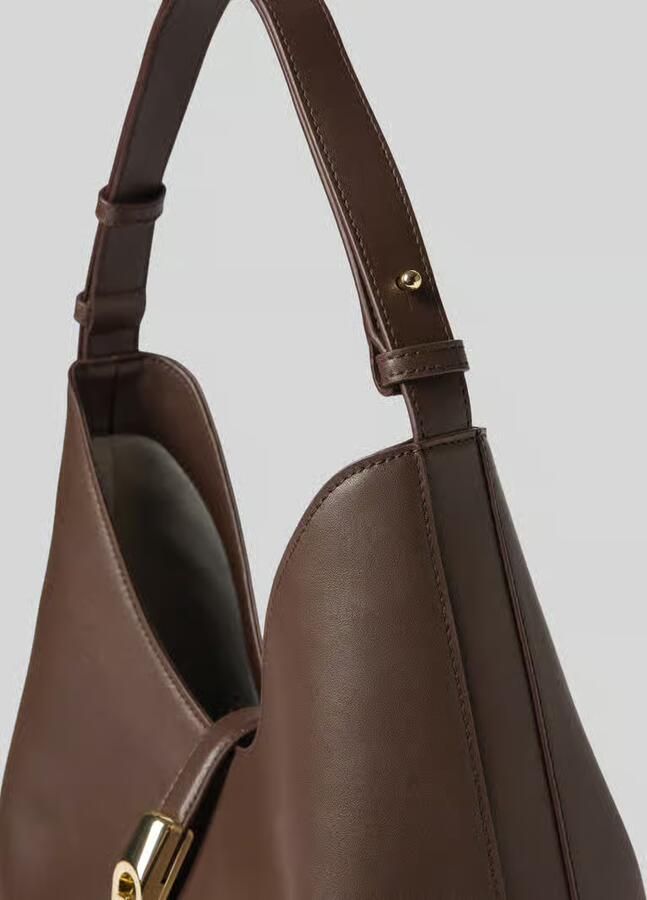 FURLA Handtas in echt leer model 'GOCCIA'