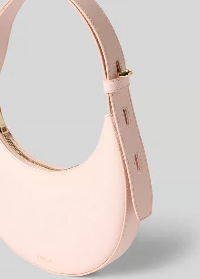 FURLA Handtas in leer met labeldetail model 'DELIZIA MINI'