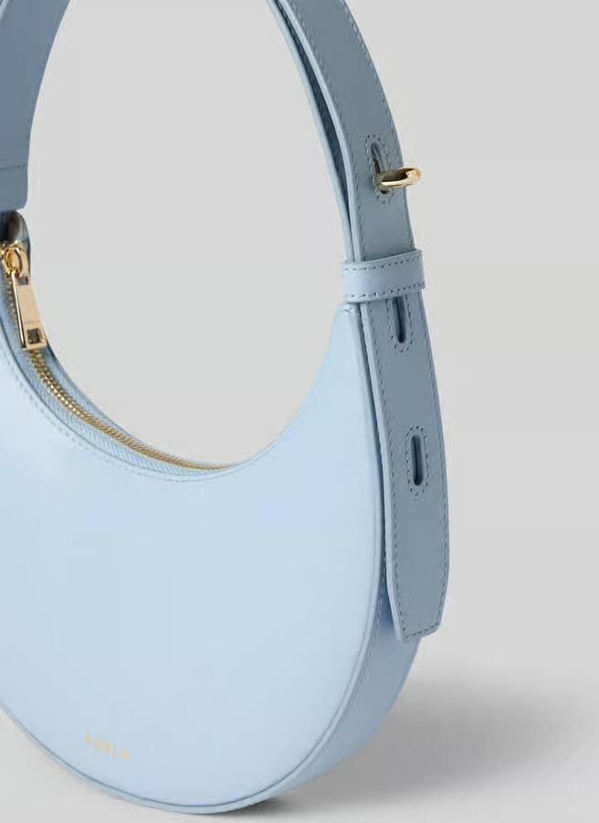 FURLA Handtas in leer met labeldetail model 'DELIZIA MINI'