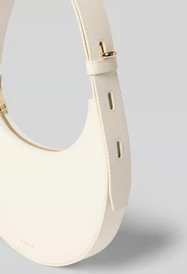 FURLA Handtas in leer met labeldetail model 'DELIZIA MINI'